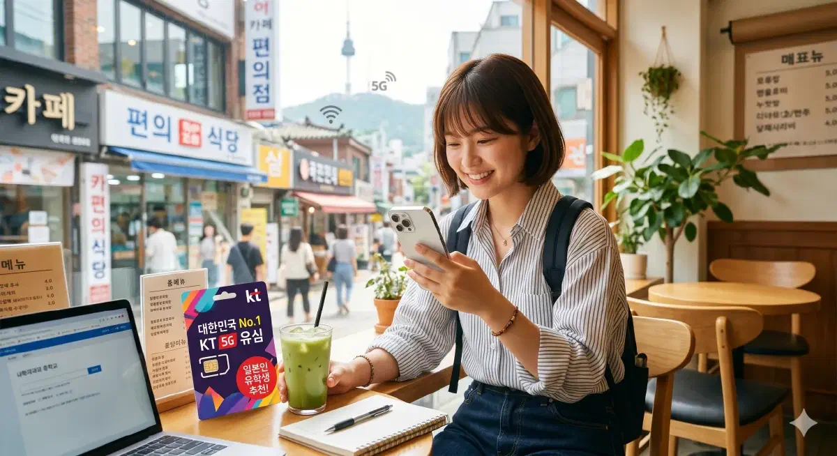 【韓国留学】KT「Welcome 5G」プランがおすすめな理由|契約縛りなし・データ無制限
