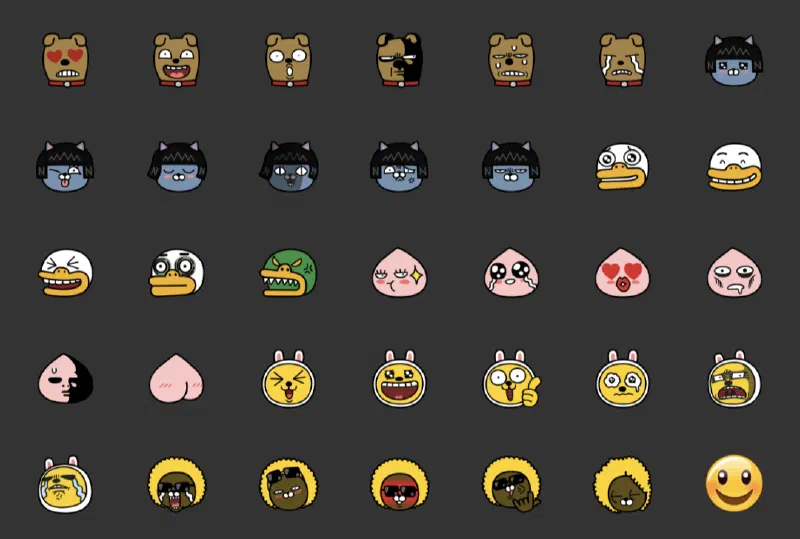 カカオ、カカオトークの無料「絵文字」サービスを終了後、ユーザーの声を受けて復元決定