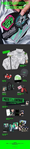 韓国のNCT 127『BLINGY』POP-UP @SEOULで販売されたグッズの一覧(1)